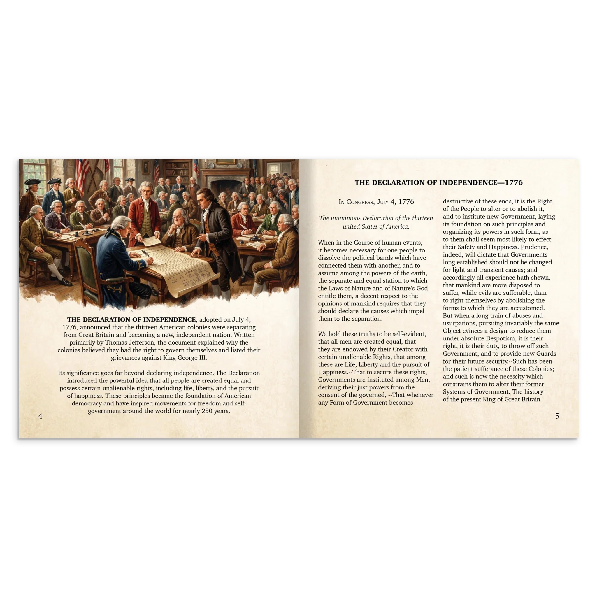 The Constitution and Founding Documents: America's 250th Anniversary Book