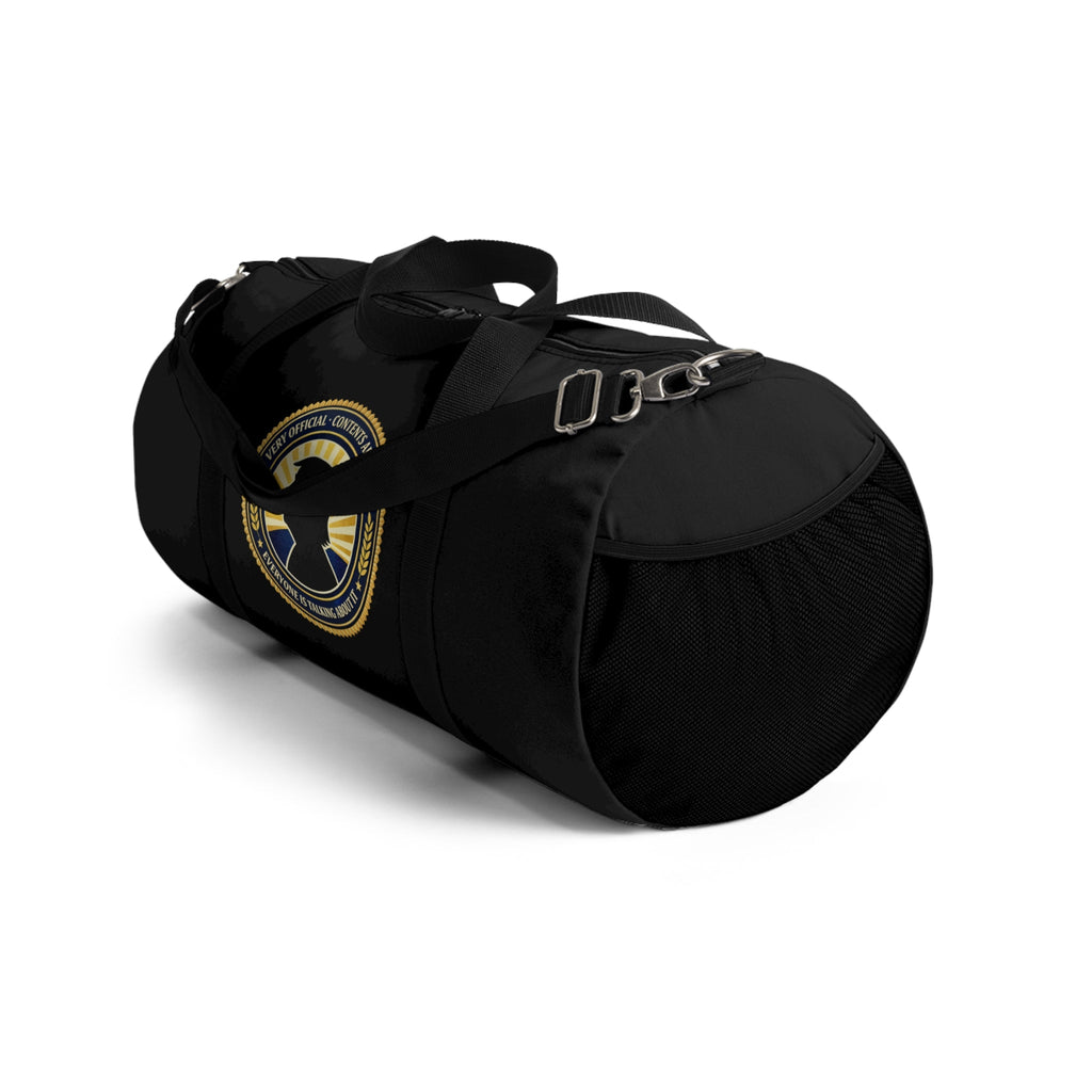 Very Official Contents Approved Duffel Bag | Political Parody Travel Bag