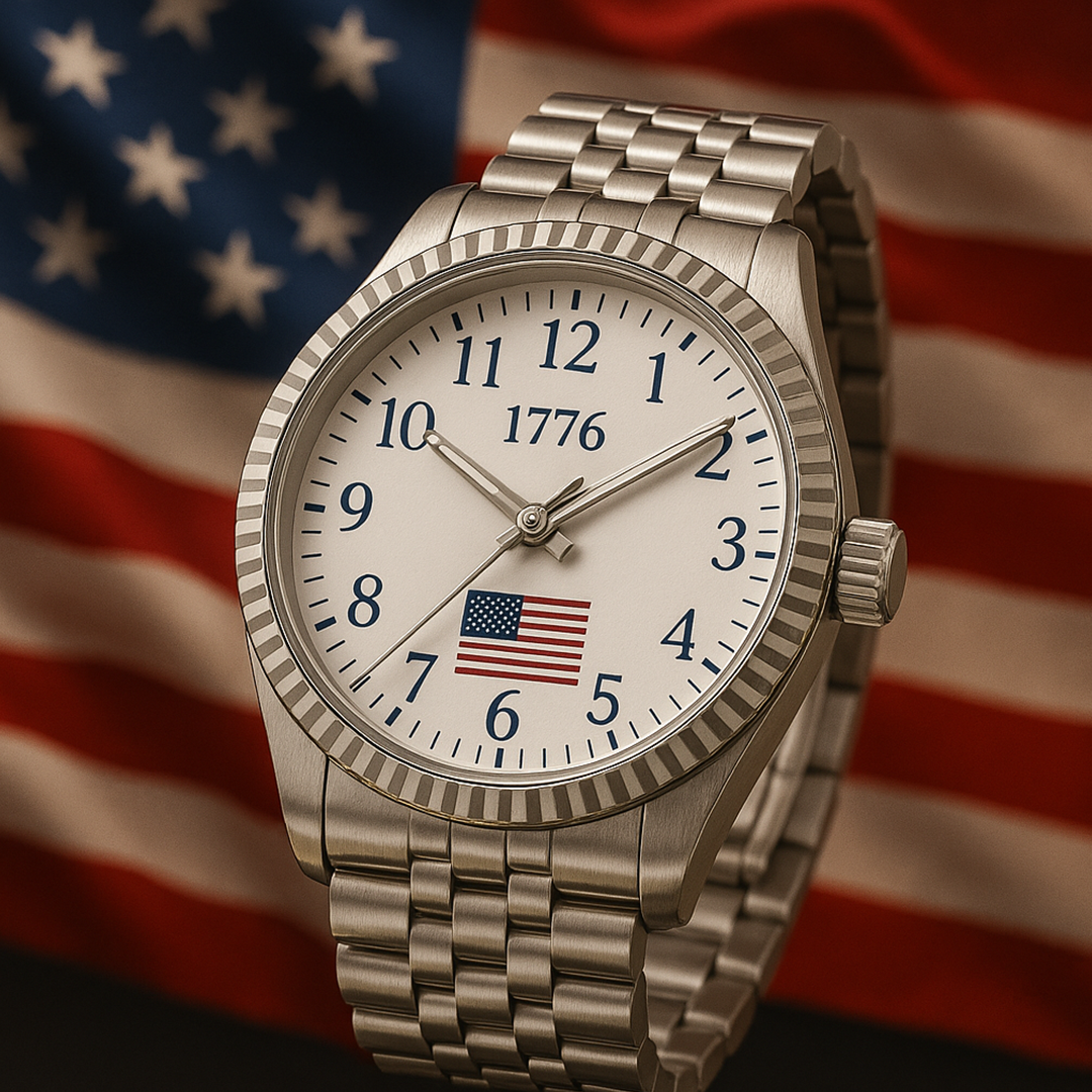 America's 250th Anniversary - Silver 1776 Heritage Watch