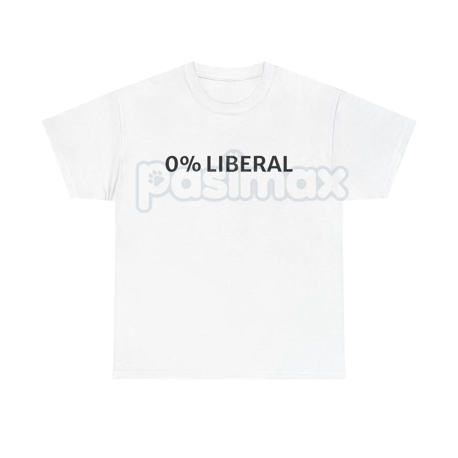 "0 Percent Lib" T-shirt - Funny Political Graphic Tee, Halloween Humor Gift Idea, Conservative Statement Shirt