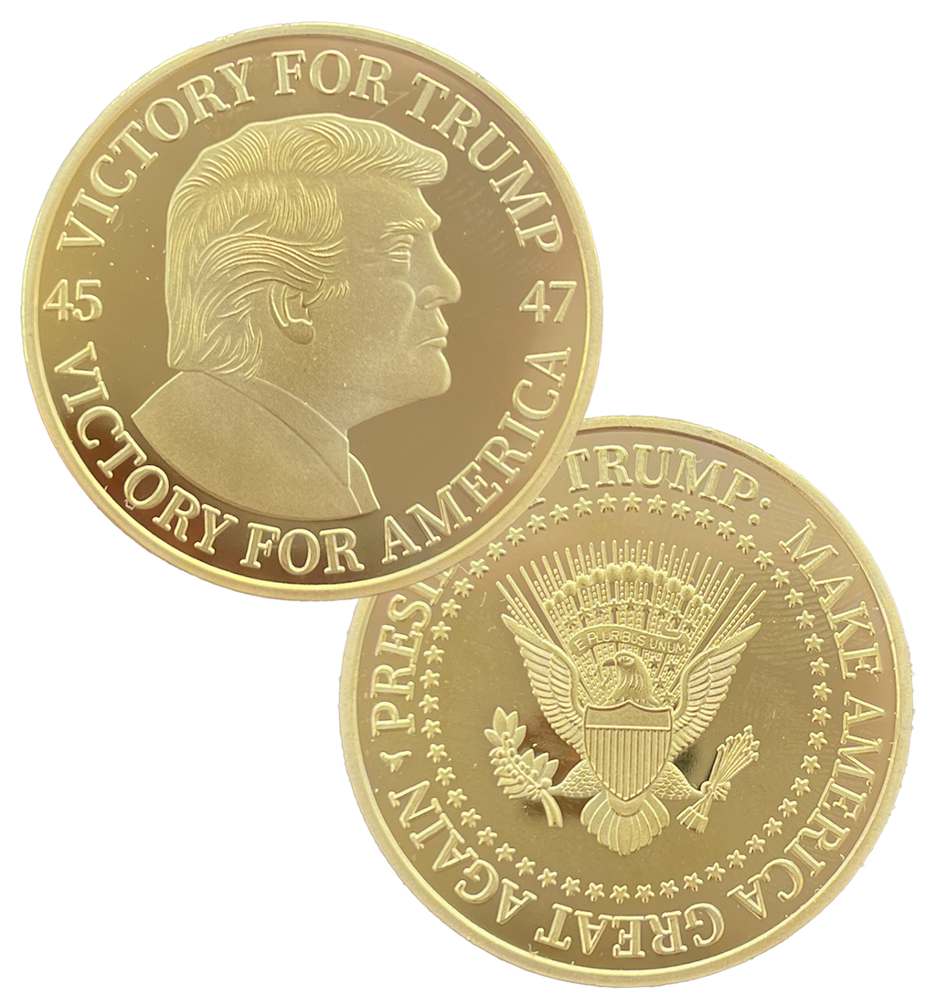 Trump 45/47 Gold Coin