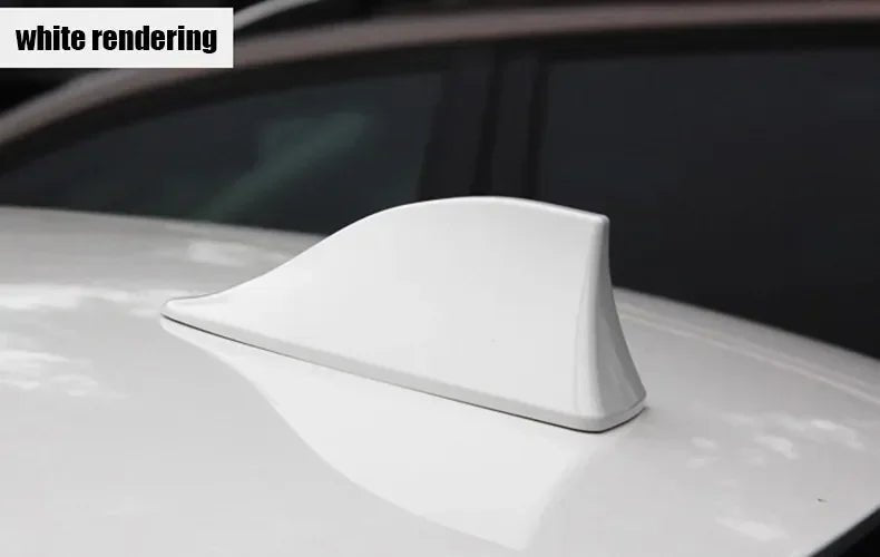 Shark Fin Car Antenna | FM/AM Signal Booster & Sporty Exterior Upgrade