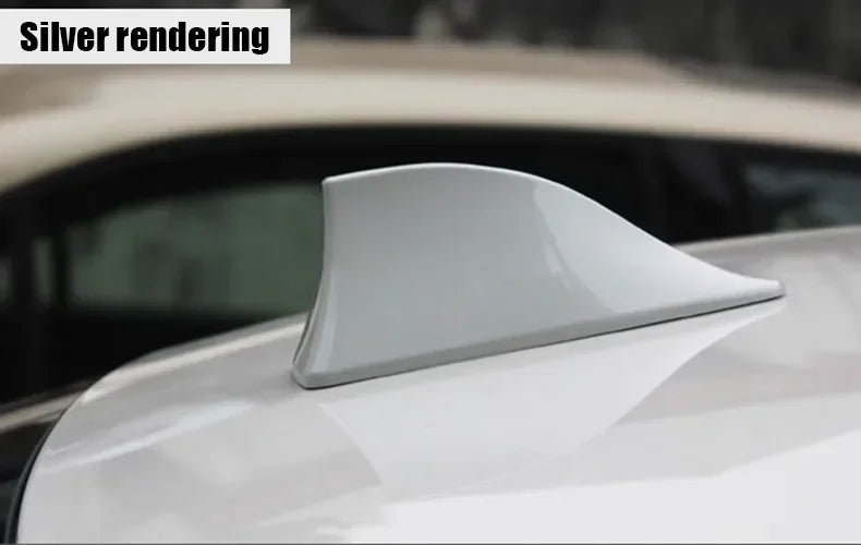Shark Fin Car Antenna | FM/AM Signal Booster & Sporty Exterior Upgrade