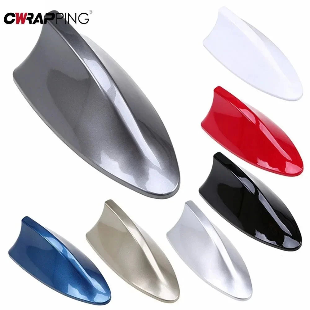 Shark Fin Car Antenna | FM/AM Signal Booster & Sporty Exterior Upgrade