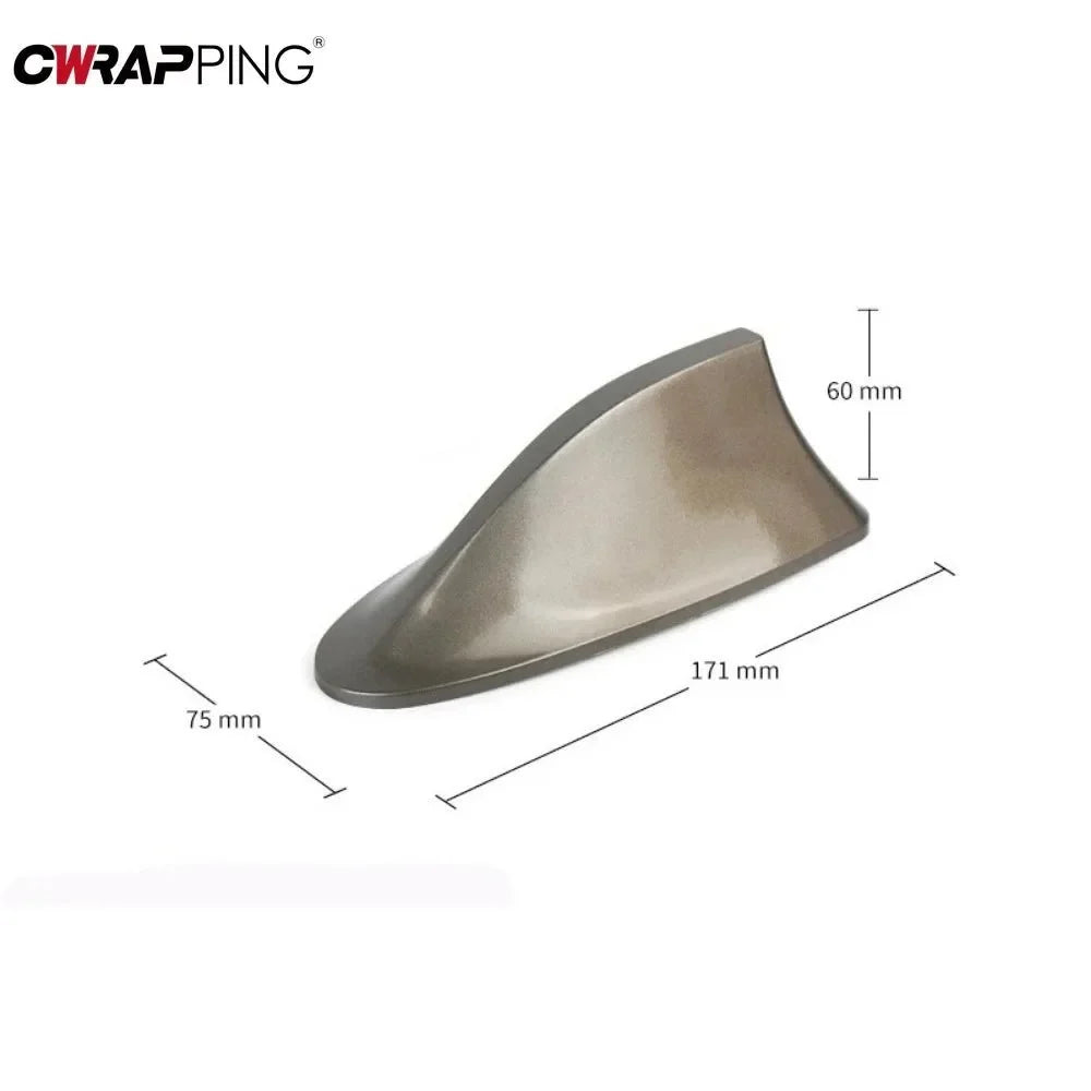 Shark Fin Car Antenna | FM/AM Signal Booster & Sporty Exterior Upgrade