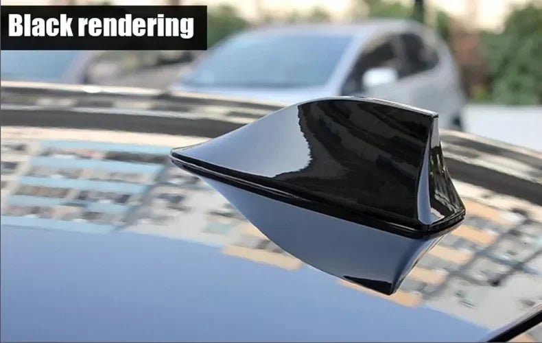 Shark Fin Car Antenna | FM/AM Signal Booster & Sporty Exterior Upgrade