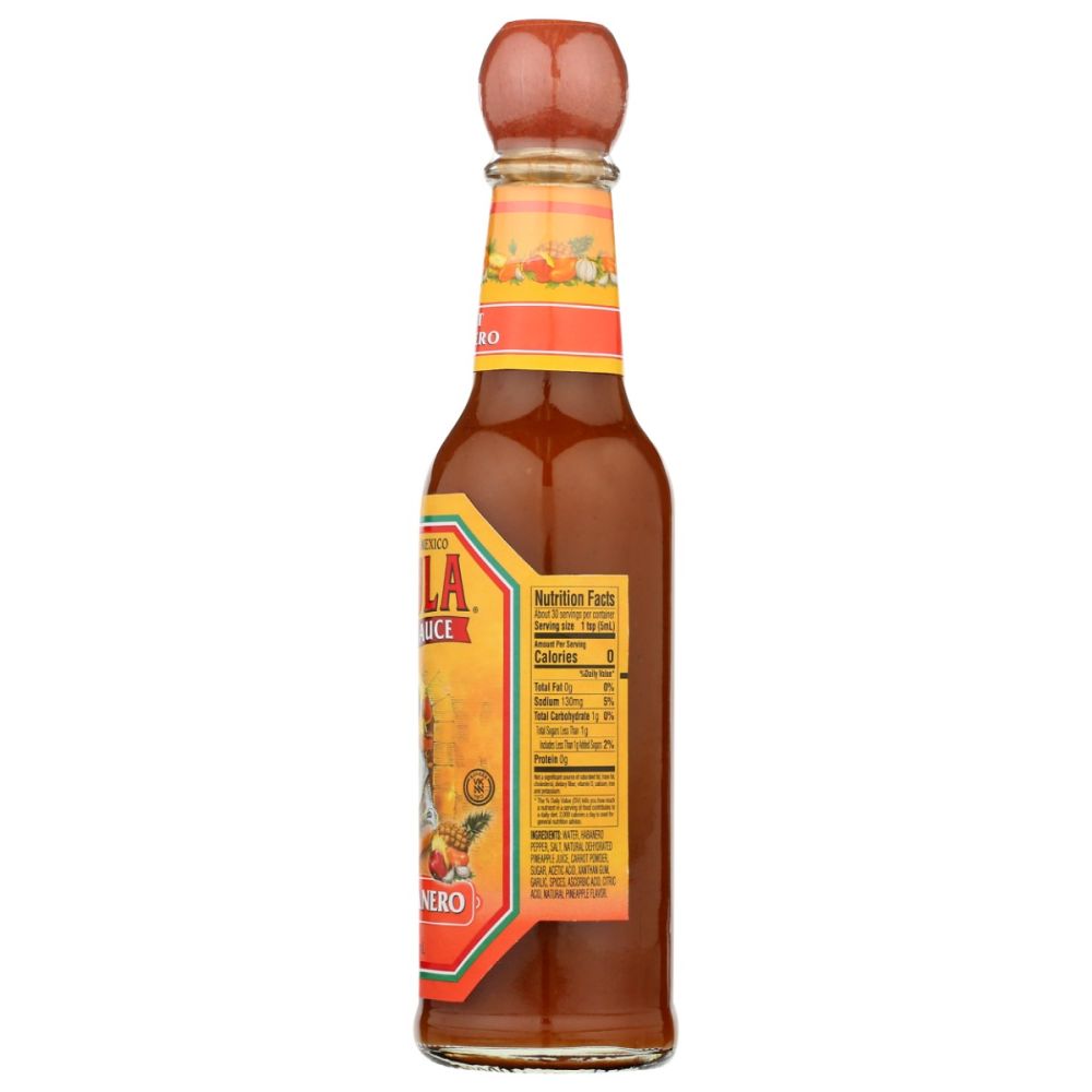 CHOLULA: Sweet Habanero Hot Sauce, 5 oz