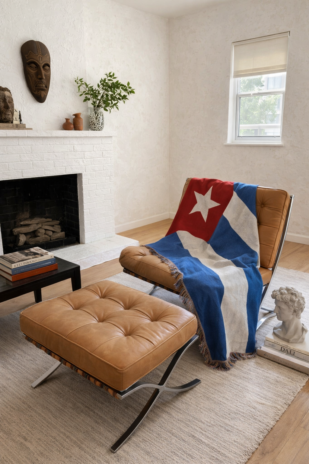 Cuba Flag Woven Throw Blanket